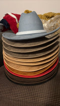 Pre-Shaped Suede Cowboy Hat – Ready for Custom Design